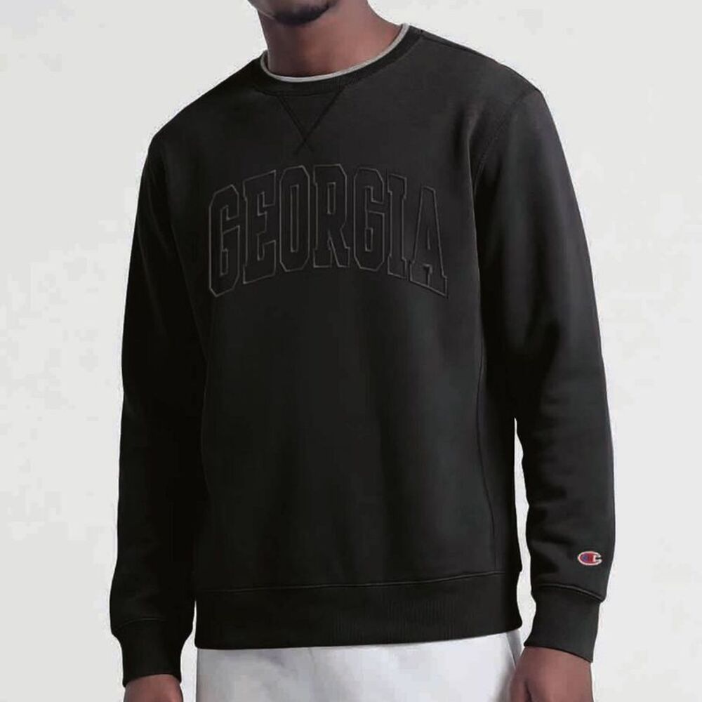 NCAA Georgia Bulldogs Champion Two Layered Crew Neck Sweatshirt - XXL